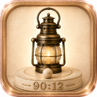 Light cream 90:12 lantern app icon